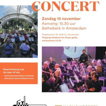 Dubbelconcert met  Harmoniecorps Tuindorp