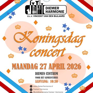 Koningsdag staat voor de deur!