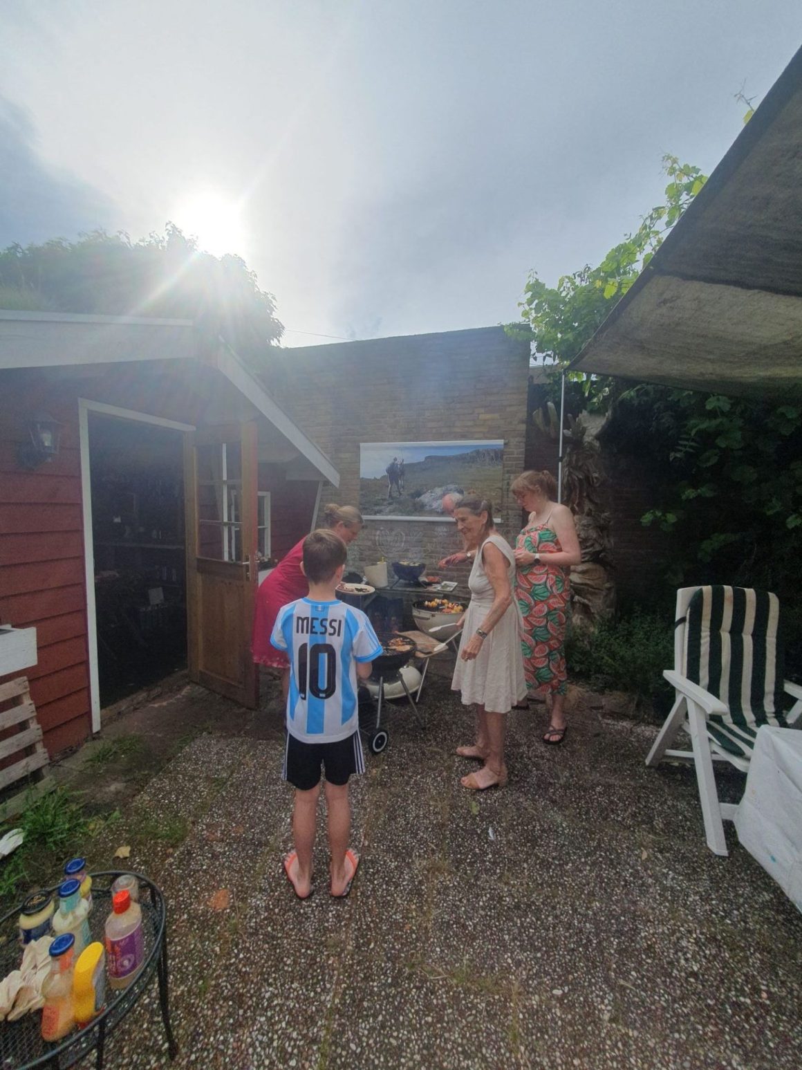 Geslaagde jaarlijkse DH-barbecue!